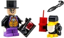 LEGO Superheroes: Penguin Minifig with Helper, Dynamite and Black Cape