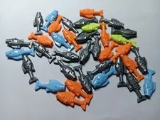 LEGO BULK LOT 36 FISH OPEN MOUTH #64648 MIXED COLORS