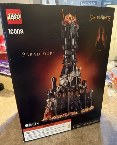 LEGO Icons: The Lord of the Rings: Barad-DUR 10333 New LOTR
