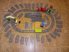 Lego Thomas Duplo James & Percy Knapford Water 5556 5552 Complete w/ Extra Track