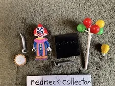 Killer Klowns From Outter Space RUDY Minifigure Buildable Figure -Broken Balloon