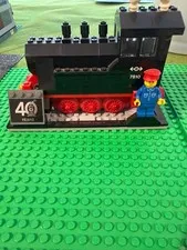 LEGO Promotional: Lego Trains 40th Anniversary Set (40370) Built no instructions