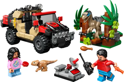 LEGO Jurassic World Raptor Off-Road Escape 76972 New Sealed