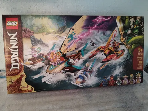 LEGO NINJAGO SET #71748 CATAMARAN SEA BATTLE-15th ANNIVERSARY!  FACTORY SEALED