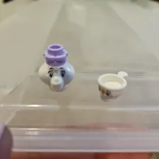 Lego Duplo Item Mrs. Potts Chip Teapot white/purple (Beauty & Beast)