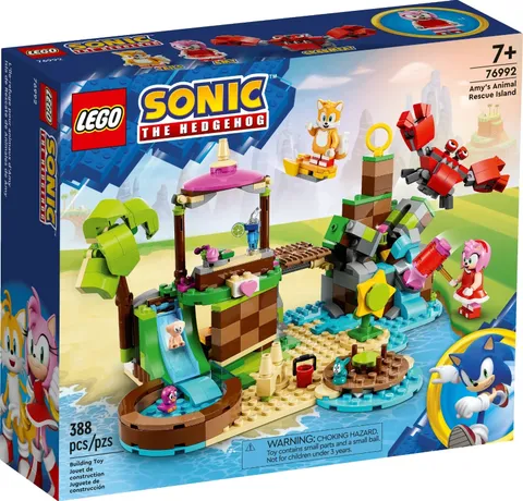 76992 AMY'S ANIMAL RESCUE ISLAND Sonic Tails Crabmeat Picky lego legos set NEW