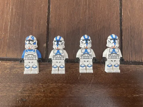 Authentic LEGO Star Wars 501st Clone Trooper/Jet Trooper Lot
