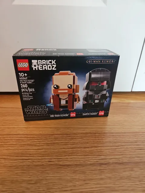 LEGO BRICKHEADZ: Obi-Wan Kenobi & Darth Vader (40547)