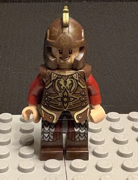 LEGO Lord of the Rings King Theoden Minifigure - lor021 - Set 9474