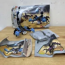 LEGO Bionicle Nui-Jaga InComplete?  Set With Instructions Rahi Beasts Scorpion