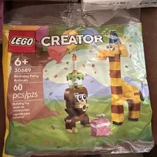 LEGO CREATOR 30689: Birthday Party Animals - New, Sealed