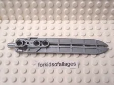 LEGO Bionicle Weapon 32552 Sword Blade Hydraulics 3 Holes Pearl Light Gray 8433
