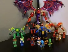 Ninjago Lego Collection Lot All Authentic Lego