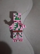 LEGO PINK PIG MINECRAFT MINIFIGURE GAME CHARACTER Zombie Pigman 21139