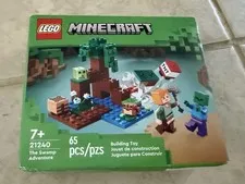LEGO 21240 Minecraft The Swamp Adventure 65 pcs/pzs Building Toy