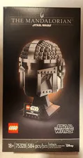 New Sealed LEGO Star Wars The Mandalorian Helmet (75328)