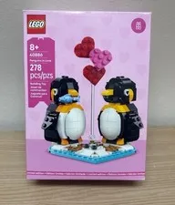 Lego Penguins In Love Valentine Set BRAND NEW SEALED