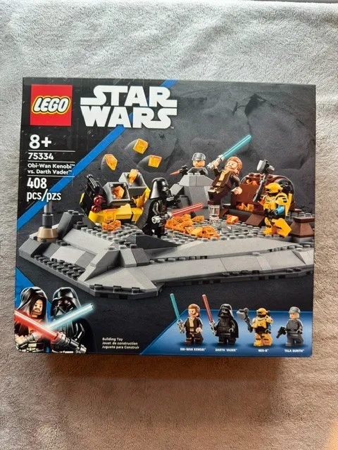 LEGO STAR WARS 75334 OBI-WAN KENOBI vs. DARTH VADER (NIB)