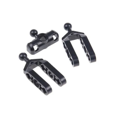 1x LEGO Technic Wheel Suspension Black Ball Joint Control Arm 6572 6571
