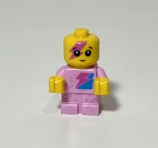 Sparkle Baby Mini figure TLM204 Dark Pink Lightning 70847 Lego Movie Retired