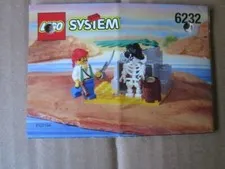 Lego System Building Instructions Instruction 6232