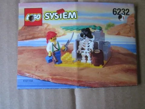 Lego System Building Instructions Instruction 6232