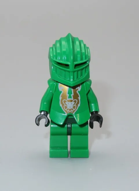 LEGO Castle Rascus green monkey armor Knights Kingdom minifigure 8874 8801 8877