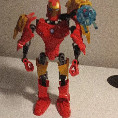LEGO Iron Man Figure Custom Printed Build Red/Black/Gold Marvel