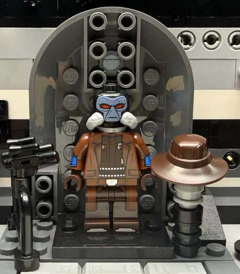 LEGO Star Wars Cad Bane sw1219 Printed Legs Minifigure 75323 Hat