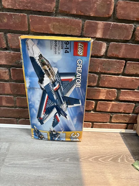 Open Box LEGO Creator 31039 Blue Power Jet 3-in-1 SEALED BAGS Retired Set