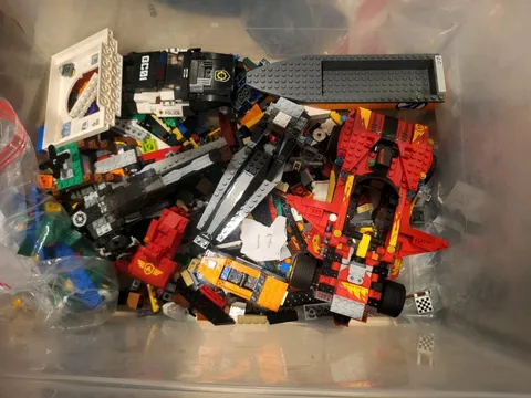3.8 LB Genuine LEGO Mixed Lot Ninjago 71737 Star Wars 7915 Partial Sets Parts