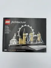 Lego LONDON 21034 Architecture INSTRUCTION Manual Booklet ONLY No Bricks