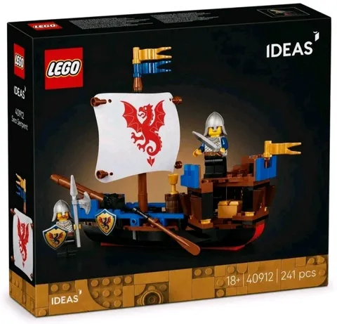 LEGO IDEAS Sea Serpent  - Set #: 40912  *BRAND NEW*    GWP Sealed