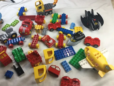 LEGO DUPLO Lot of Various Vehicles Trucks Airplane Cars Van Bus 4+ Lbs