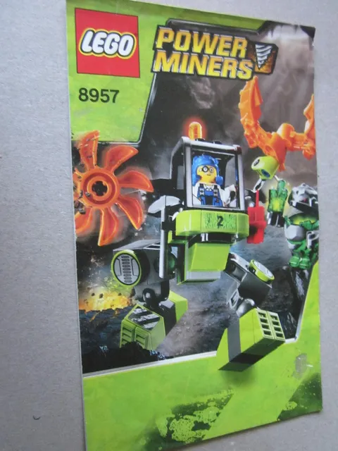 Lego Power Miners 8957 Building Instructions Instruction