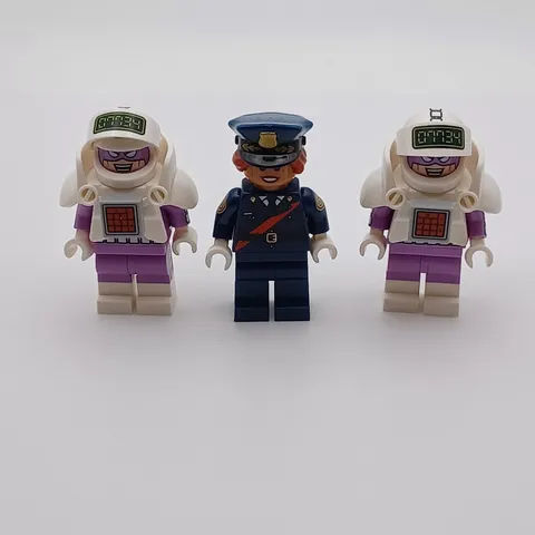 LEGO Minifigures Batman Barbara Gordon and The Calculator Minifigures