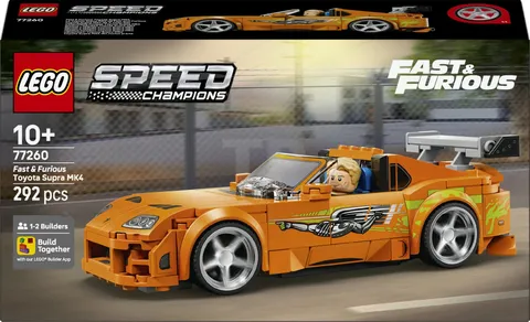 LEGO Speed Champions The Fast and The Furious Toyota Supra MK4 77260 Toy Set New