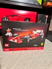 Lego Icons Ferrari F2004 Michael Schumacher F1 Car Model Building Set 11375 New