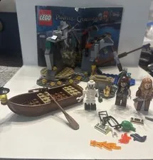LEGO 4181 JACK SPARROW ELIZABETH SWANN MINIFIGURE PIRATES OF THE CARIBBEAN LOT