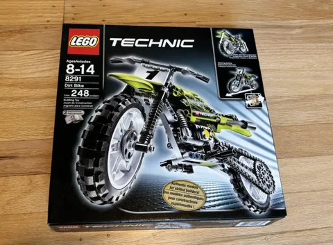 LEGO 8291 TECHNIC: DIRT BIKE NISB Retired Rare