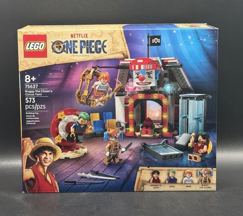 LEGO Netflix ONE PIECE: Buggy the Clown’s Circus Tent 573 Pieces 8+ (75637)