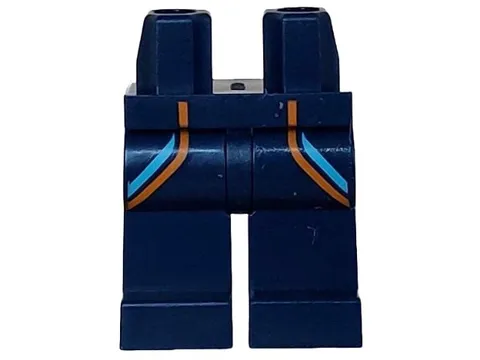 Lego Minifigure Base Legs Diving Suit Azure Blue 60368 #I-058