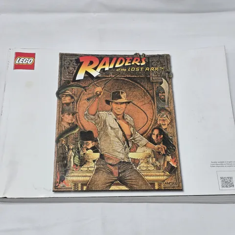 LEGO Raiders of the Lost Ark Indiana Jones Illustrated Instruction Manual 77015