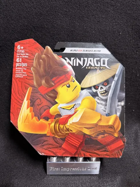 Lego 71730 2021 Ninjago Epic Battle Set – Kai vs. Skulkin Retired NEW HTF