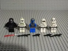 Lego Star Wars Lot of 5  Minifigures  and Accessories  100% Lego  Kylo Ren