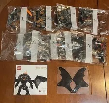 LEGO Icons The Lord Of The Rings Balrog Book Nook 10367 Opened LEGO Building Set