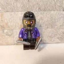 LEGO Marvel T'Challa Star-Lord Minifigure 71031 What If Series Purple Jacket