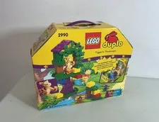 Vintage Duplo Lego Tigger's Treehouse #2990 with Box