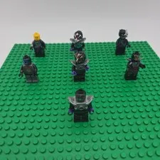 LEGO Ninjago Villain Minifigure Lot Ghost Warriors Nindroid Mixed 7 Figures