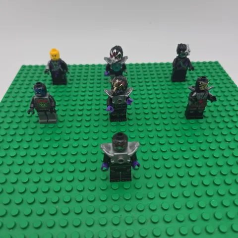 LEGO Ninjago Villain Minifigure Lot Ghost Warriors Nindroid Mixed 7 Figures